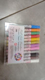 Nail Art Pens Set of 12 Colors